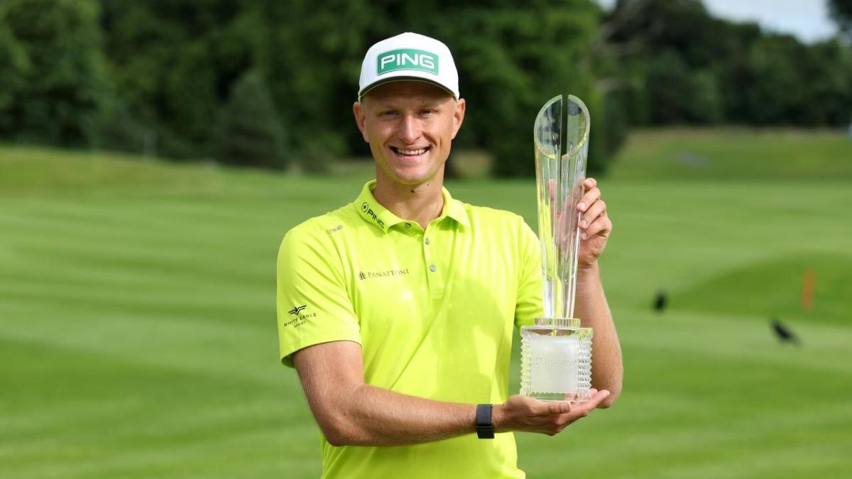 Golfer Adrian Meronk